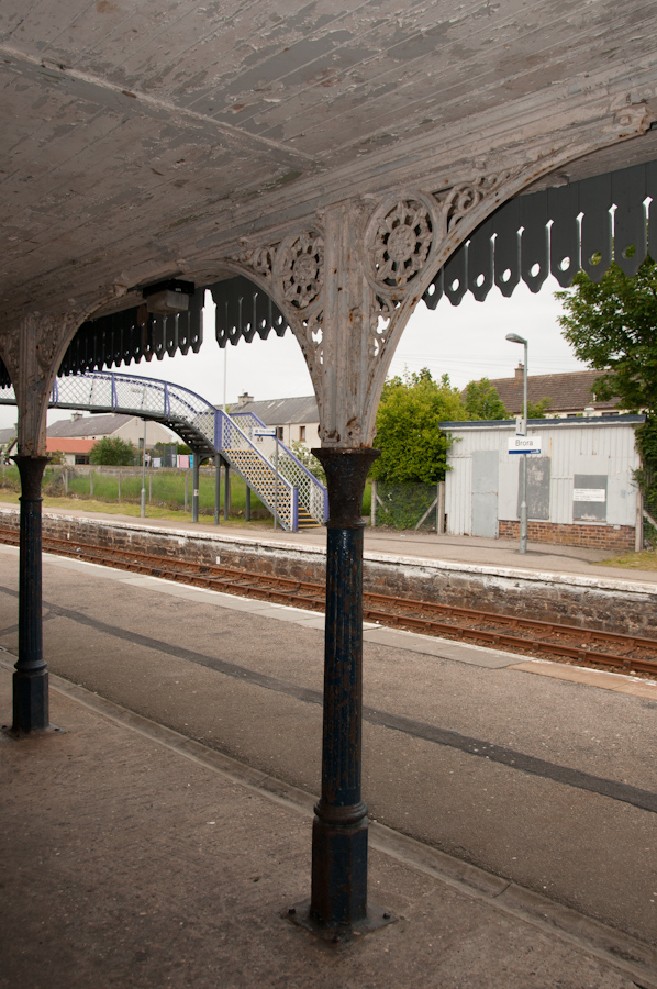 Footbridge, Brora Station